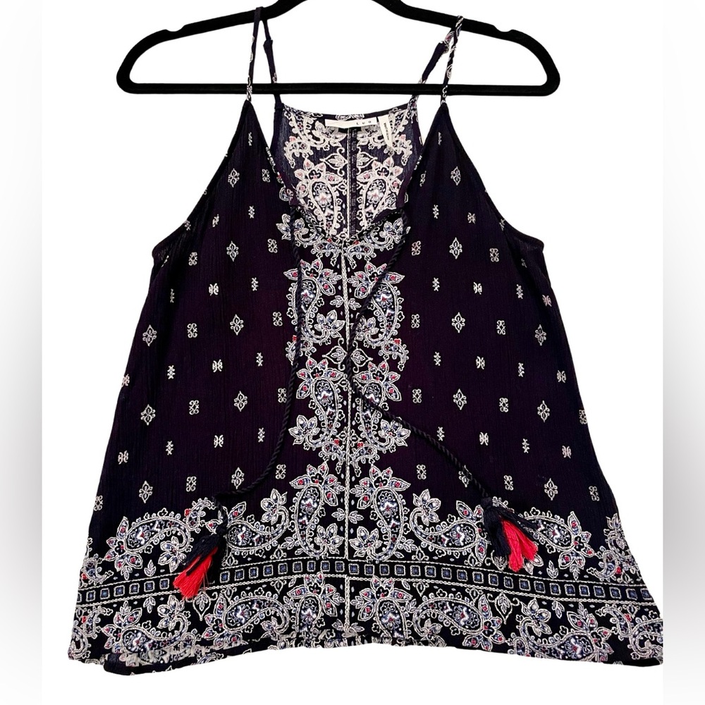 LUQ Rachell Tie Detail Halter Top